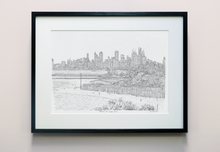 Load image into Gallery viewer, Melbourne from Brighton Beach, Print