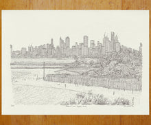 Load image into Gallery viewer, Melbourne from Brighton Beach, Print