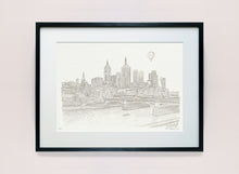 Load image into Gallery viewer, Melbourne Princes Bridge, Line Print
