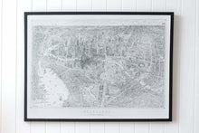 Load image into Gallery viewer, The Melbourne Map - Black & White Poster