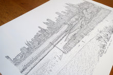 Load image into Gallery viewer, Melbourne from Brighton Beach, Print