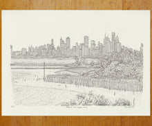 Load image into Gallery viewer, Melbourne from Brighton Beach, Print
